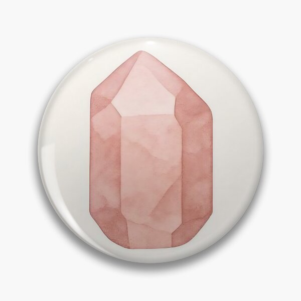 Item preview, Rose Quartz Crystal – Minimalist Healing Gemstone Illustration designed and sold by JuliJoy.