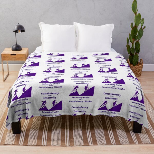 Item preview, Consistency over Intensity - Purple designed and sold by The Expression Den.