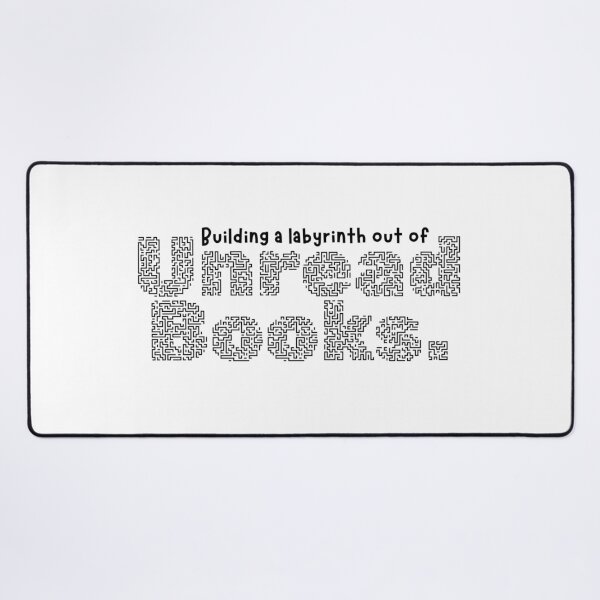 Item preview, Building a labyrinth out of unread books. designed and sold by DedsStudio.