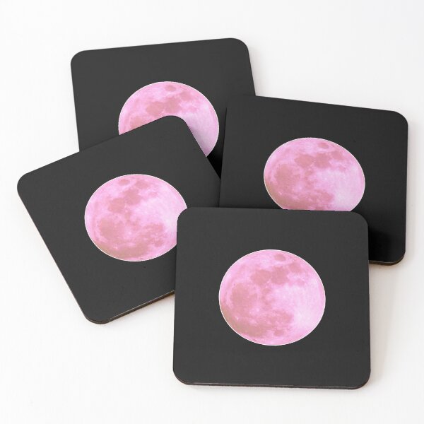 Item preview, Pink Strawberry Full Moon Celestial Art designed and sold by New_Look.