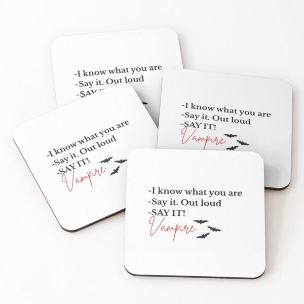 Item preview, Say It – Vampire Energy Quote Sticker designed and sold by giooarts.