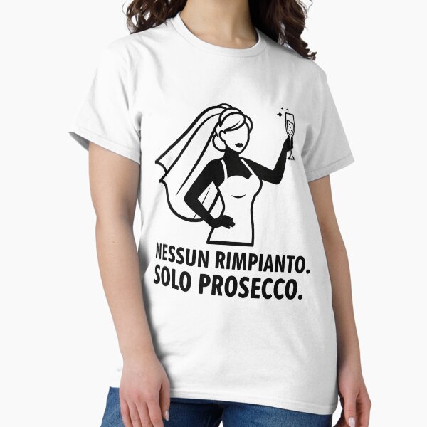 Item preview, NESSUN RIMPIANTO, SOLO PROSECCO designed and sold by Fumatex Originals.