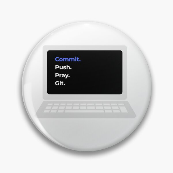 Item preview, commit push pray git version control funny IT designed and sold by 88DesignStudio.