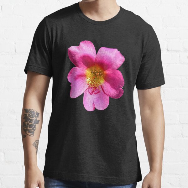 'Pink Portulaca' Essential T-Shirt