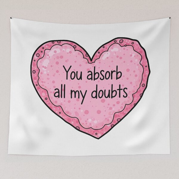 Item preview, You Absorb All My Doubts Pink Heart Candy designed and sold by Owcomm.