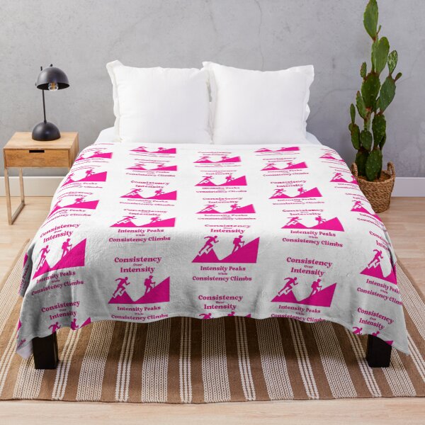 Item preview, Consistency over Intensity - Pink designed and sold by The Expression Den.