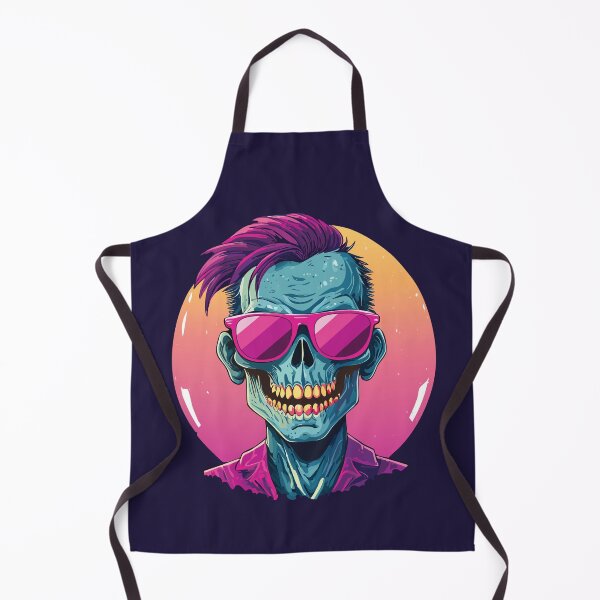Item preview, Neon Zombie | 80s Retro Horror Zombie designed and sold by Oh, the HORROR!.