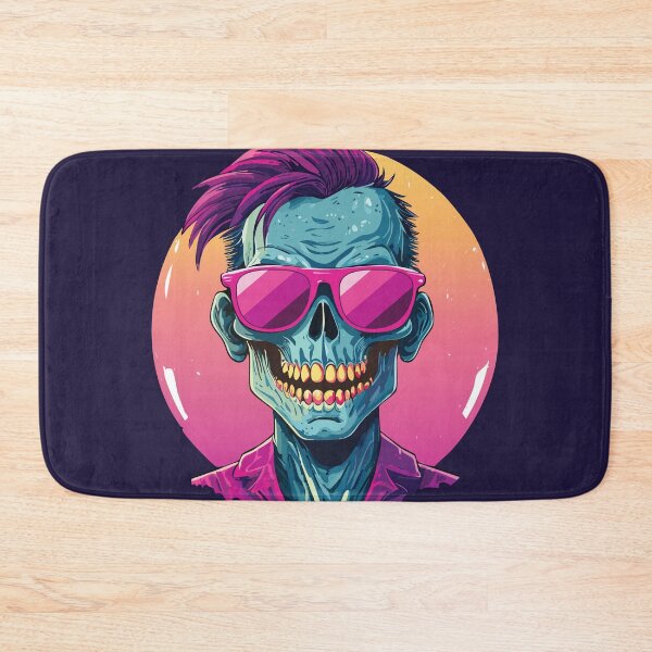 Item preview, Neon Zombie | 80s Retro Horror Zombie designed and sold by Oh, the HORROR!.
