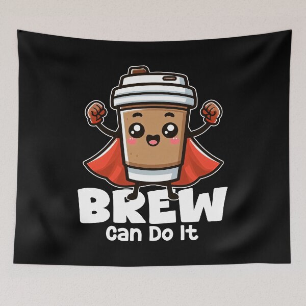 Item preview, BREW CAN DO IT - BARISTA GIFT designed and sold by KEF Custom.