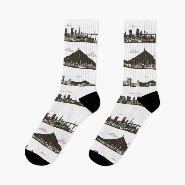 Item preview, Minimal City Silhouette – Urban Skyline Design designed and sold by Windy-market.