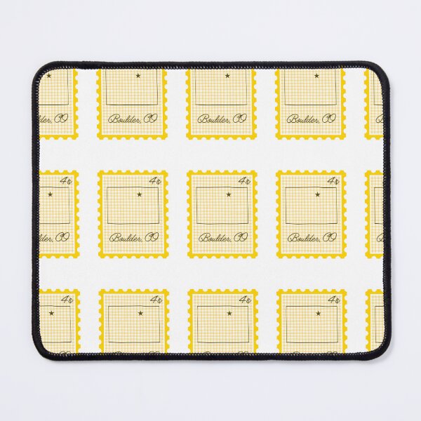Item preview, Boulder colorado pride red gingham heart stamp design designed and sold by CoastalPrintsbyLucy.