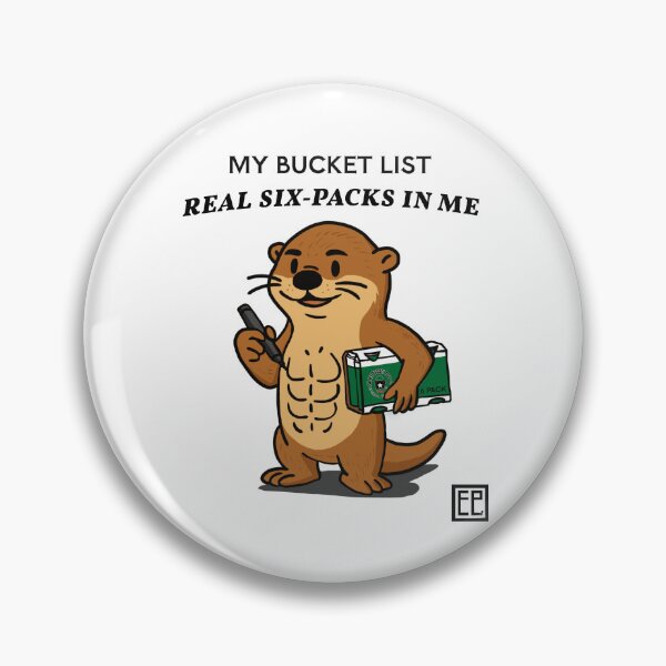 Item preview, My Bucket List: Real Six-Packs in Me (For Light Clothing) designed and sold by EmilieLeeKimArt.
