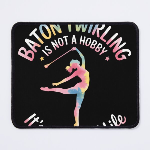Item preview, Baton Twirler Twirling Dance Baton Gymnastics designed and sold by DoorwayThreads.
