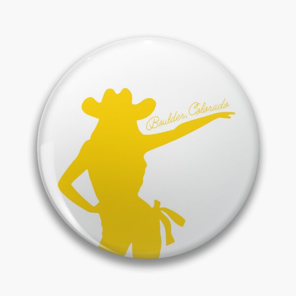 Item preview, CU Boulder colorado pride cowgirl designed and sold by CoastalPrintsbyLucy.