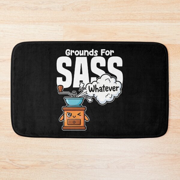 Item preview, GROUNDS FOR SASS - BARISTA GIFT designed and sold by KEF Custom.