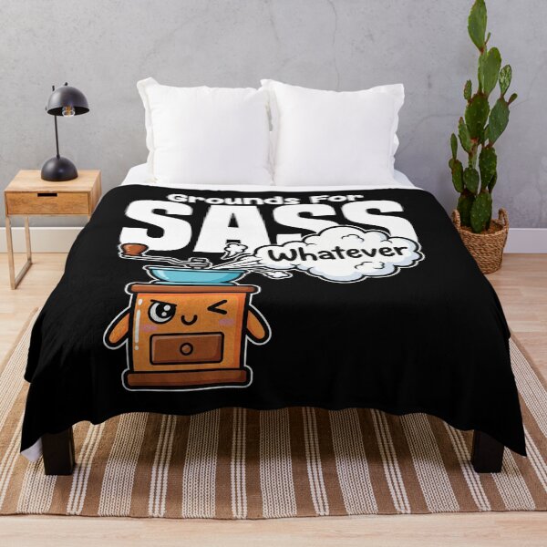 Item preview, GROUNDS FOR SASS - BARISTA GIFT designed and sold by KEF Custom.