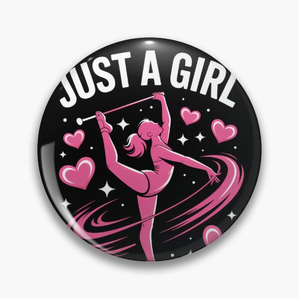 Item preview, Baton Twirling Lovers Cute Twirler designed and sold by WalshDrawnLaugh.