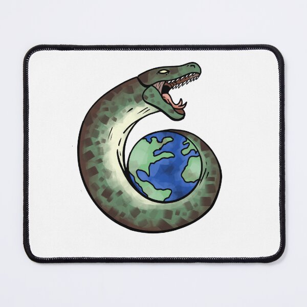 Item preview, Norse Myth Jormungandr World Serpent designed and sold by PotsandPens.