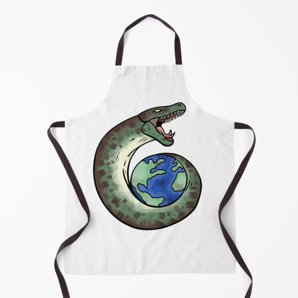 Item preview, Norse Myth Jormungandr World Serpent designed and sold by PotsandPens.