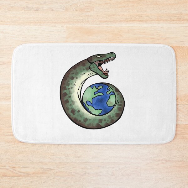 Item preview, Norse Myth Jormungandr World Serpent designed and sold by PotsandPens.