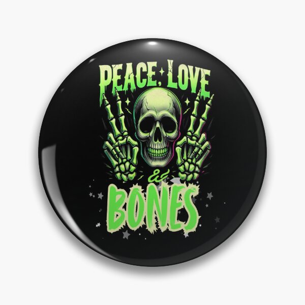Item preview, Peace, Love & Bones | Halloween Crewneck  designed and sold by skkyfaithArtz.