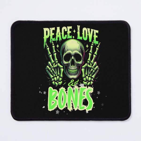 Item preview, Peace, Love & Bones | Halloween Crewneck designed and sold by skkyfaithArtz.