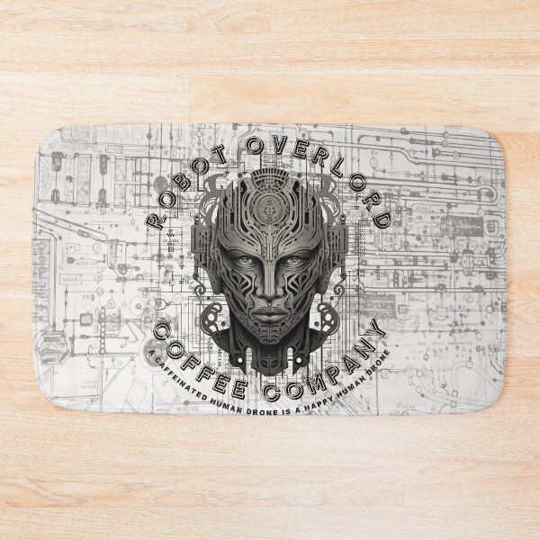 Item preview, Robot Overlord Coffee Company designed and sold by StevenCarlton.