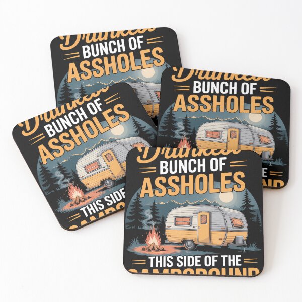 Item preview, Camping Funny Campfire Joke Adventure designed and sold by WalshDrawnLaugh.