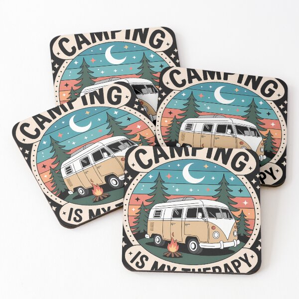 Item preview, Camping Is My Therapy Family Outdoor Lovers designed and sold by WalshDrawnLaugh.