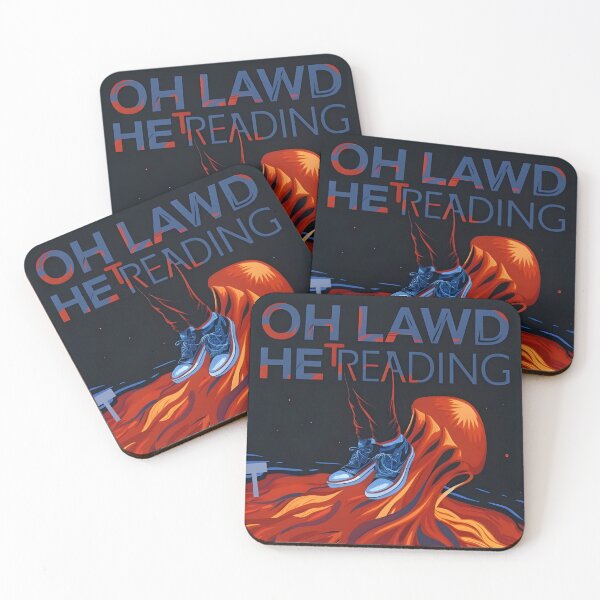 Item preview, Oh Lawd He Treading Trippy Octopus Tee designed and sold by Fadi Alyaldani.