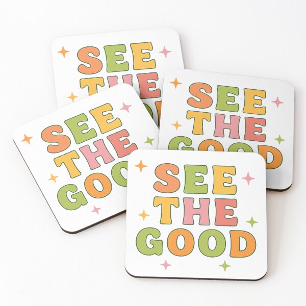 Item preview, SEE THE GOOD – Inspirational Colorful Typography Design designed and sold by ToonyTeez.