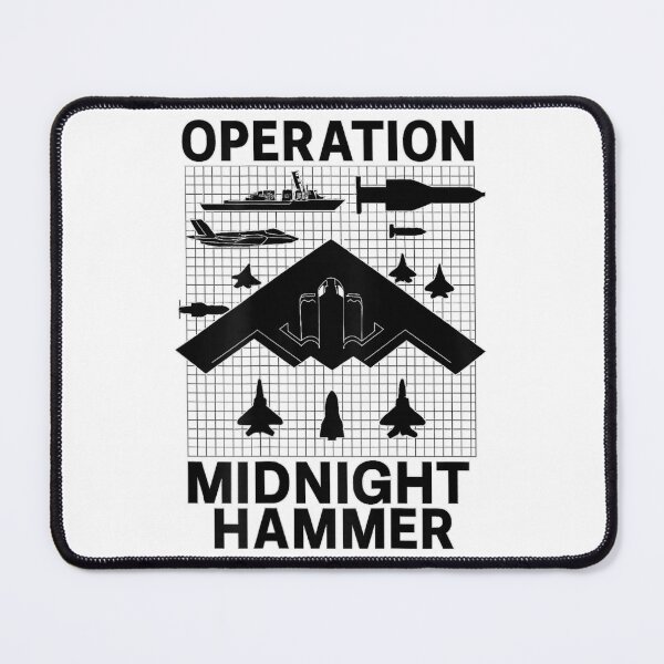 Item preview, Operation Midnight Hammer Military Air Strike Themed T-Shirt designed and sold by DunciOcukino.