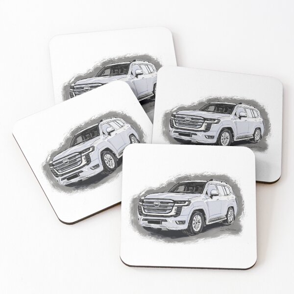 Item preview, Land Cruiser 300 in white. designed and sold by Francohanekom.
