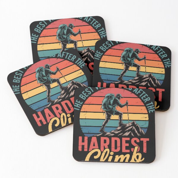 Item preview, Climb Climbing Hiking Mountain Motivation designed and sold by WalshDrawnLaugh.