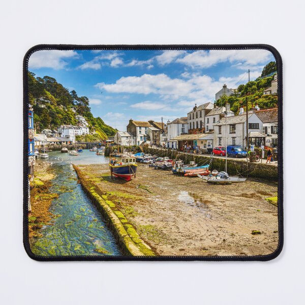 Item preview, Tide Out In Polperro Harbour, Cornwall, United Kingdom designed and sold by Paul Thompson Photography.