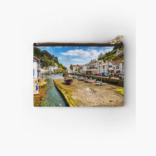 Item preview, Tide Out In Polperro Harbour, Cornwall, United Kingdom designed and sold by Paul Thompson Photography.