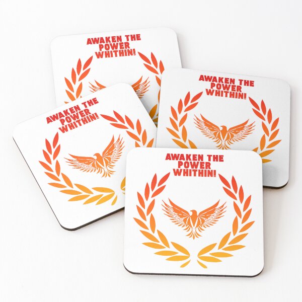 Item preview, Awaken the Power Within – Falcon/ Phoenix Strength Design designed and sold by Rosiname.