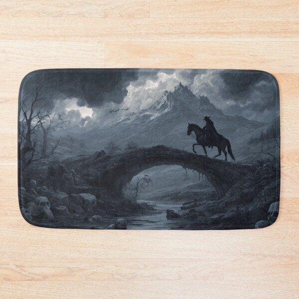 Item preview, Dark Horseman Crossing Bridge designed and sold by Design-Illusi0n.
