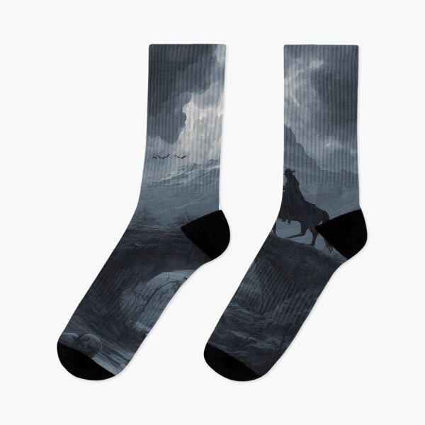 Artikelvorschau, Dark Horseman Crossing Bridge entworfen und verkauft von Design-Illusi0n.
