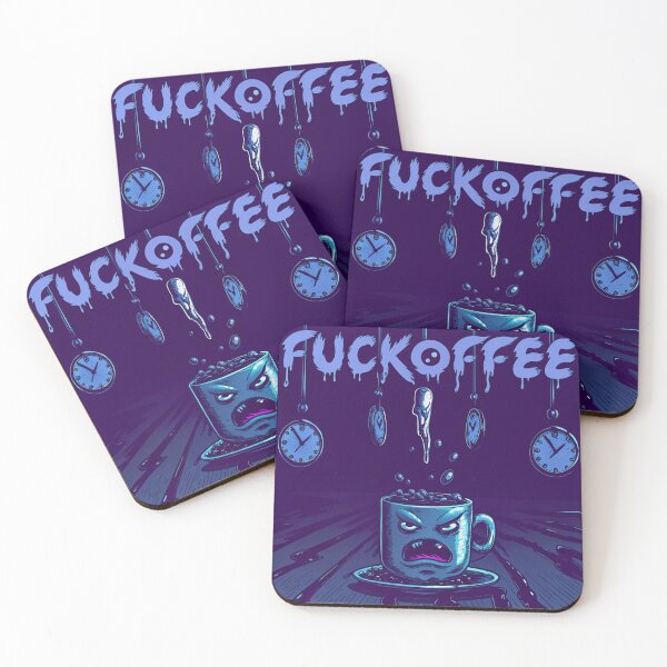 Item preview, Trippy Coffee Shirt – Fuckoffee Psychedelic designed and sold by Fadi Alyaldani.