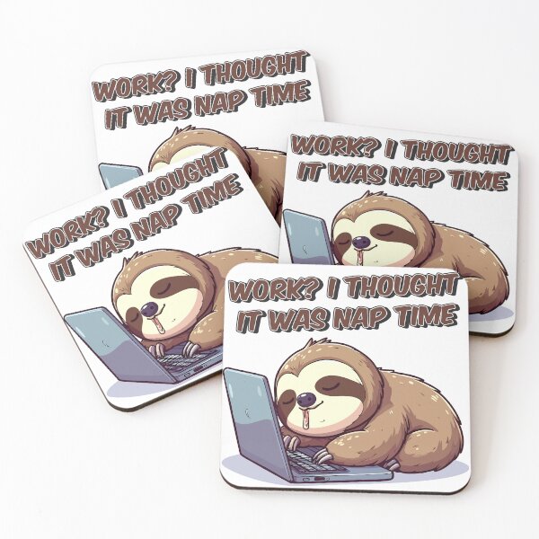 Item preview, Sloth Sleeping on Laptop designed and sold by Tong4130.