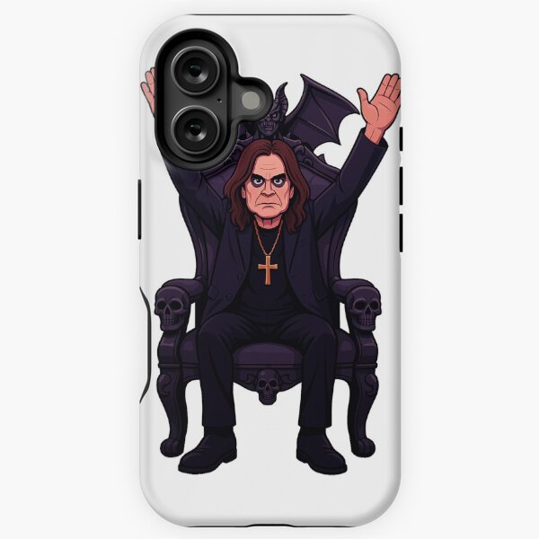 Item preview, Ozzy Osbourne Dark Throne Illustration designed and sold by DeeJayDesign.