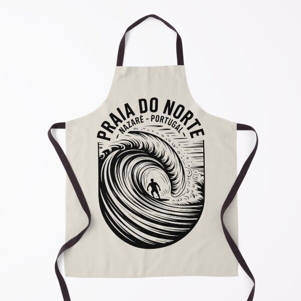 Item preview, Praia do Norte Nazaré Surf T-Shirt – Portuguese Wave Rider Apparel for Surf Fans & Ocean Lovers designed and sold by just-quotes.