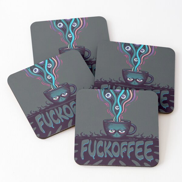 Item preview, Fuckoffee Surreal Coffee Cup Shirt designed and sold by Fadi Alyaldani.