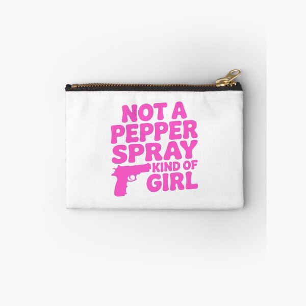 Item preview, Not A Pepper Spray Kind Of Girl! Pink Girly designed and sold by PMCreative.
