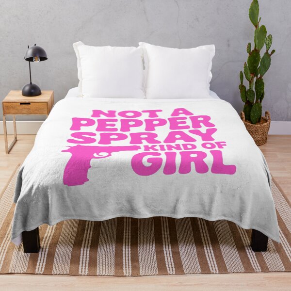 Item preview, Not A Pepper Spray Kind Of Girl! Pink Girly designed and sold by PMCreative.