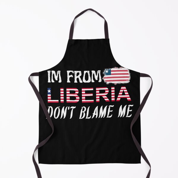 Item preview, Funny quote Liberian Pride I'm from liberia don't blame me  designed and sold by Adventure paradise ⭐⭐⭐⭐⭐.