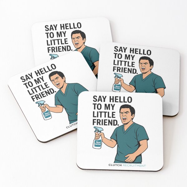 Item preview, Say Hello to My Sanitizer designed and sold by clutchREC.