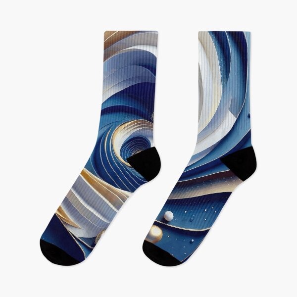 Item preview, Colorful Abstract Fibonacci Art 52 designed and sold by Vicky Brago-Mitchell®.