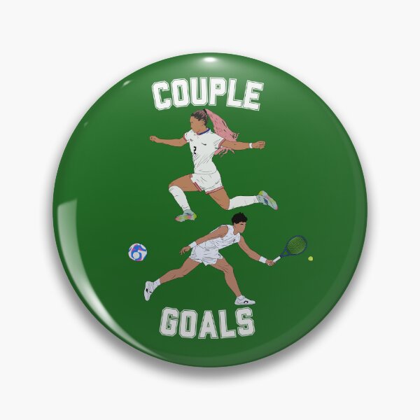 Item preview, Trinity Rodman Ben Shelton Couple Goals Soccer Tennis Wimbledon Minimalist designed and sold by Hevding.